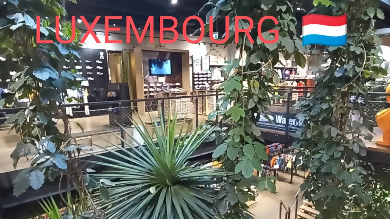 Centre commercial la Belle Étoile à Luxembourg 🇱🇺