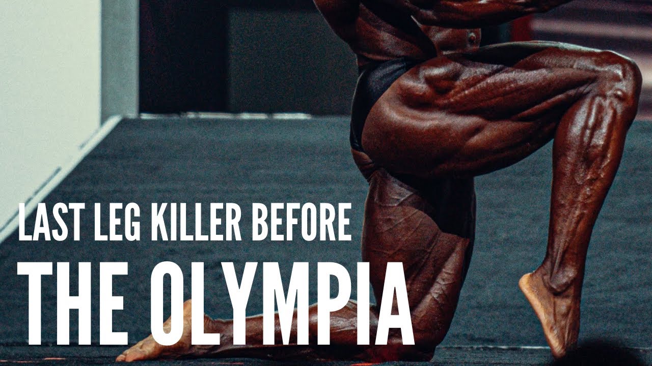 Leg Day Killer before the Olympia | Breon Ansley