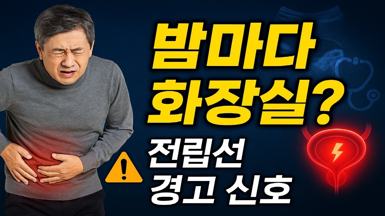 &ldquo;이 신호 무시하면 평생 후회합니다&rdquo;.#전립선건강 #밤뇨 #전립선비대증 #시니어건강 #중년남성건강#화장실자주가는이유 #남성질환 #전립선예방 #배뇨장애 #건강정보