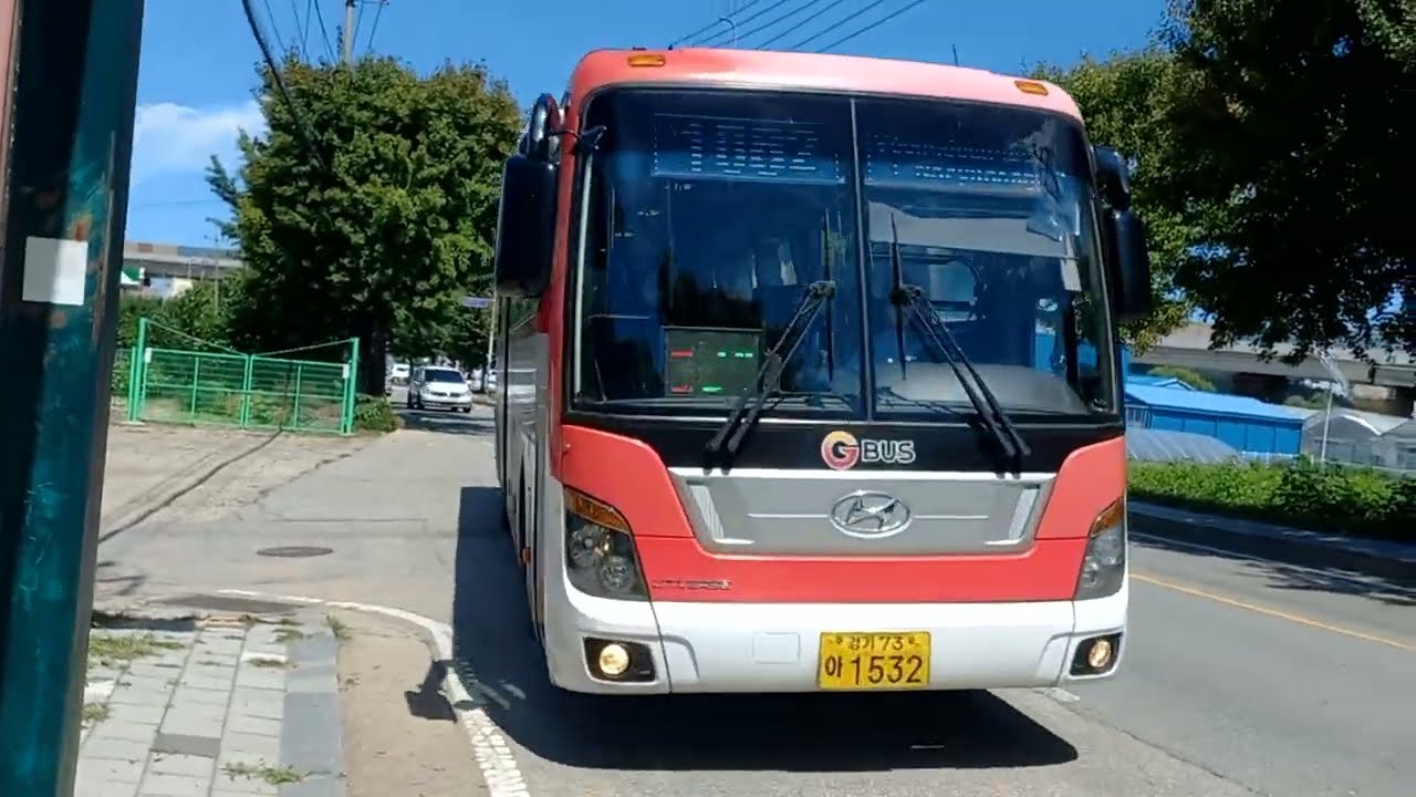경기 직행좌석버스 1082번 버스 탑승영상