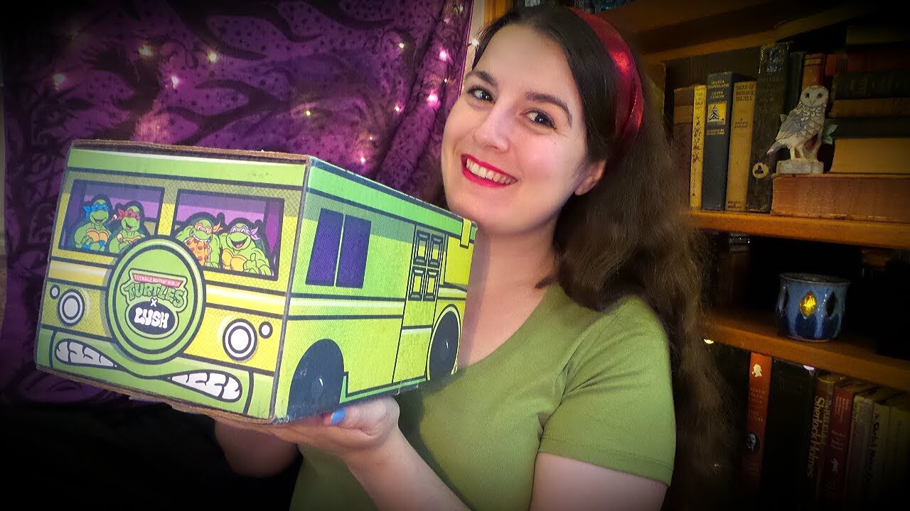 LUSH Kitchen  X  Teenage Mutant Ninja Turtles Box July 2024 Unboxing 🐢
