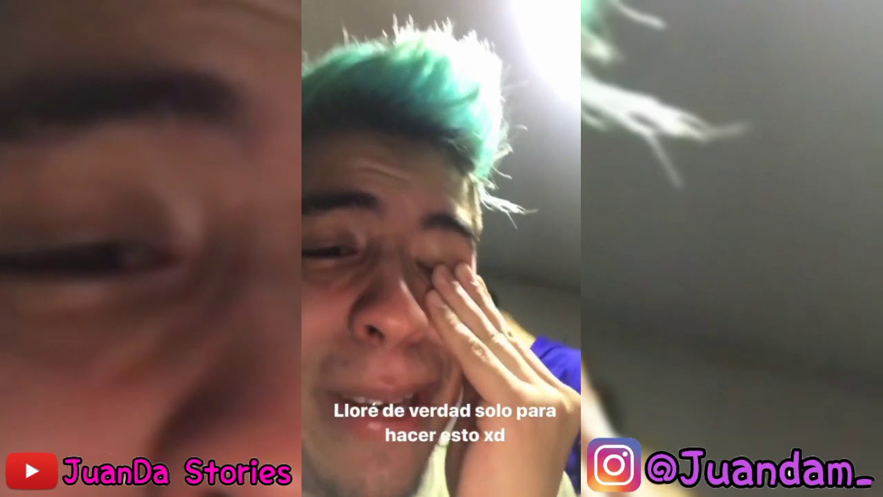 JuanDa con peluca nueva y más buena que Luisa Fernanda W
