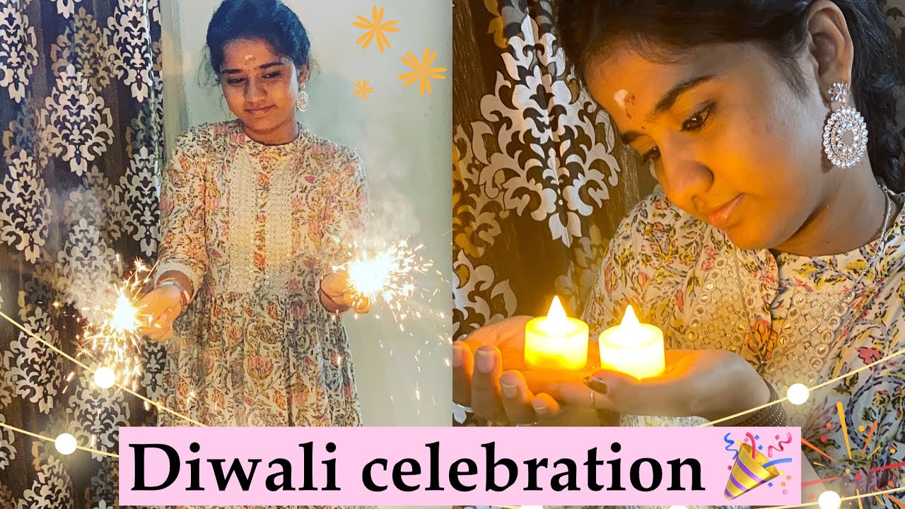 2022 Diwali celebration ❤️🦋 #tamil #shadesofbhavyaa