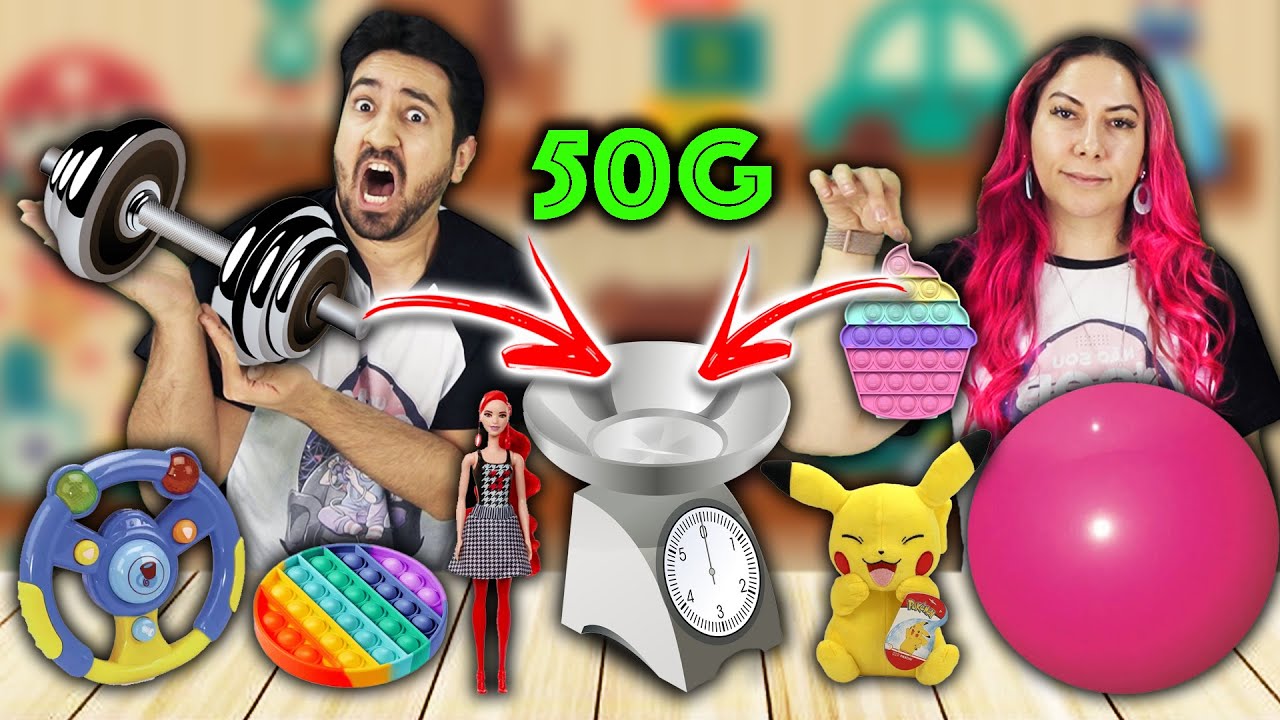 BRINQUEDO LEVE vs BRINQUEDO PESADO | Gabriel e Shirley 2.0