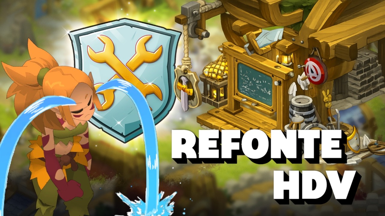 REFONTE DE L'HDV 🚨⚠️ #dofus #skin #MMORPG  #hdv #barbedouce #twitch