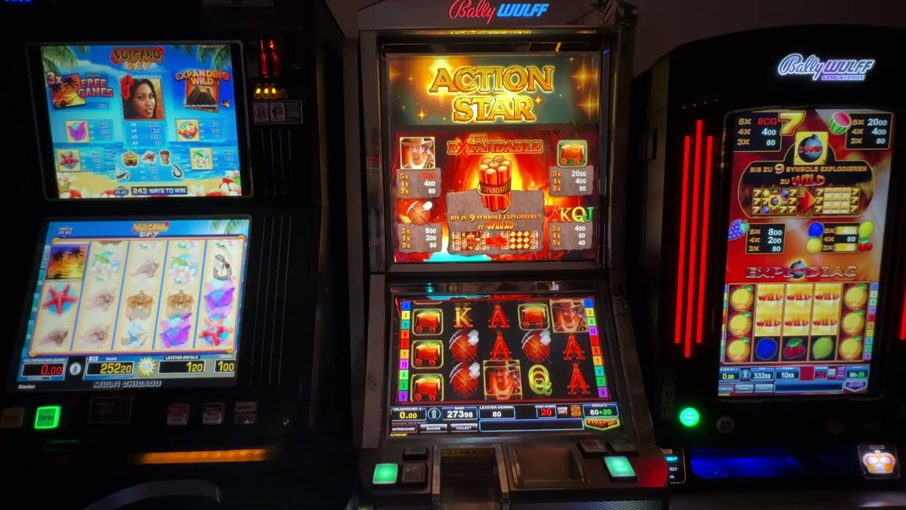 🫶🏻Bally Triplefeature Dauerexplosions Zocken let’s play Spielhalle SpielAutomaten zocken Casino😄￼