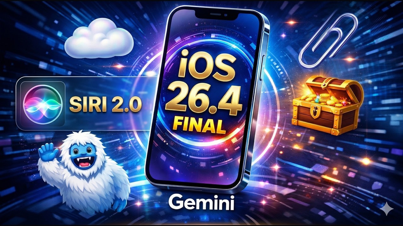 iOS 26.4 disponible pour tous : Grosses nouveaut&eacute;s sur iPhone