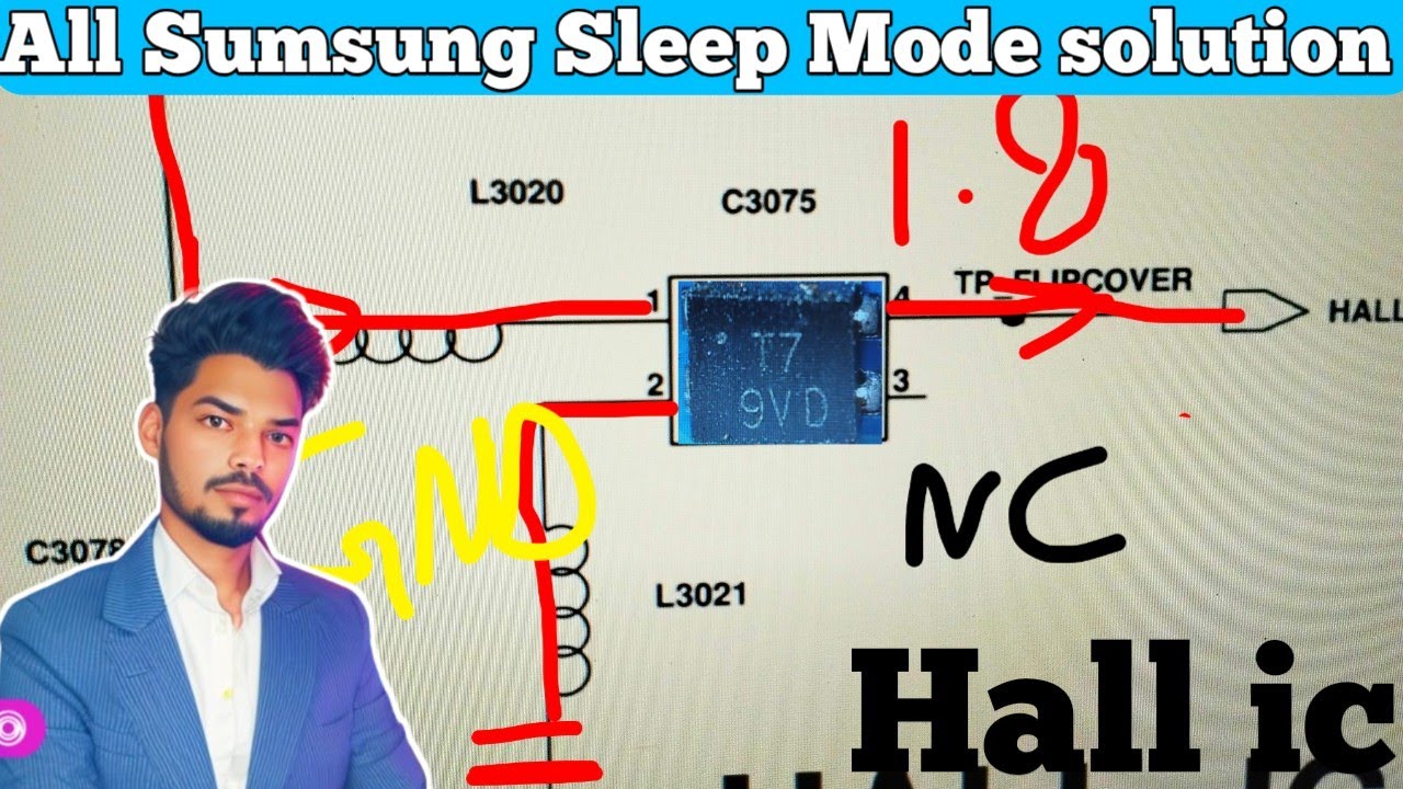All samsung sleep mode problem|samsung hall sensor|hall ic kaise kam karti hai