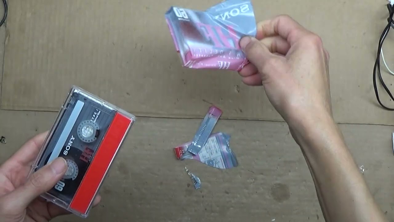 Sony Compact Cassette Tape Normal Position Unseal