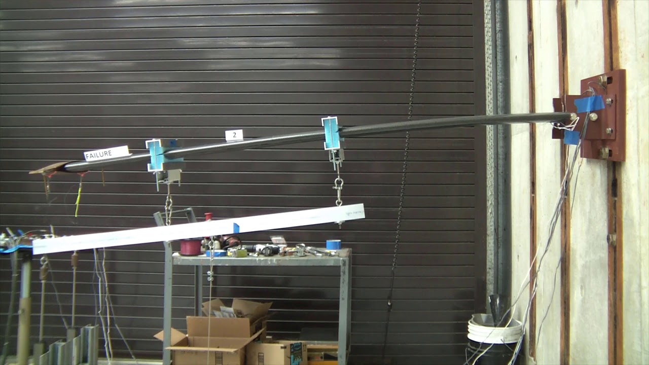 6ft Carbon Fiber Wing Failure