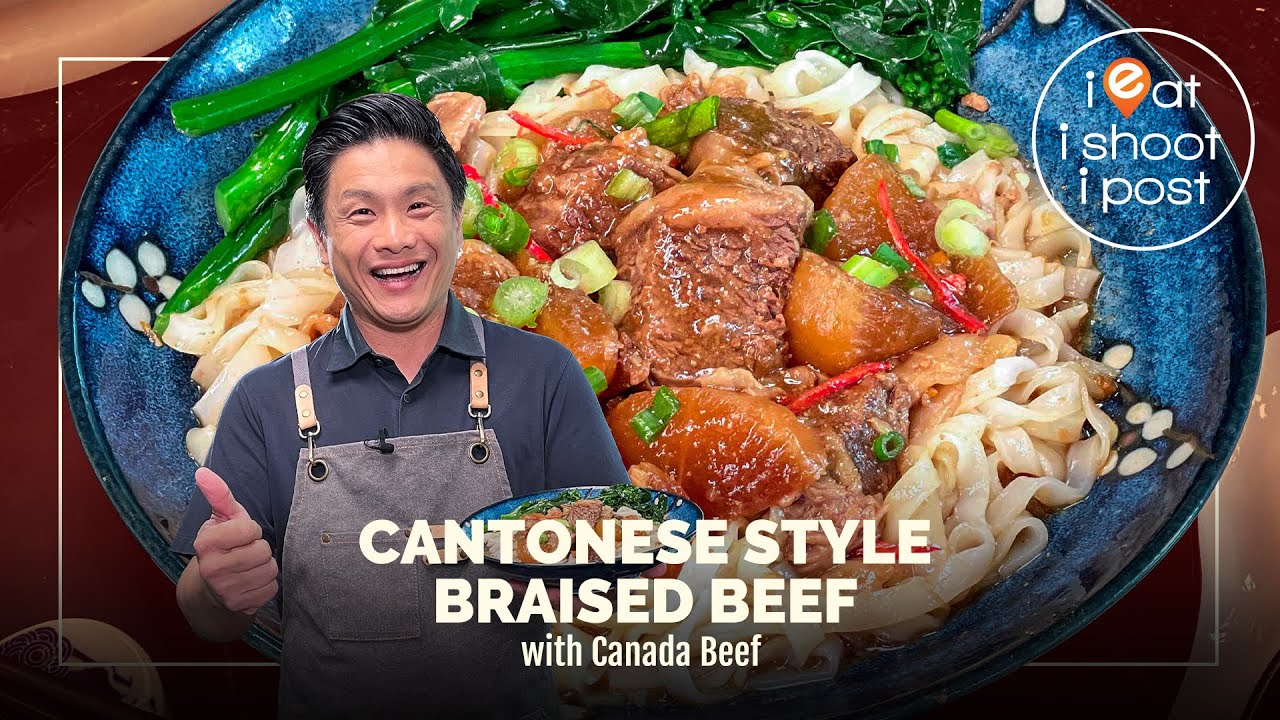 Tender Cantonese-style Braised Beef Recipe! Using Canadian beef short ribs and daikon