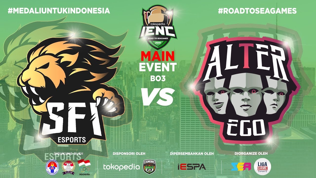 [MLBB] SFI OMEGA vs ALTER EGO - IENC 2019 : GAME 1