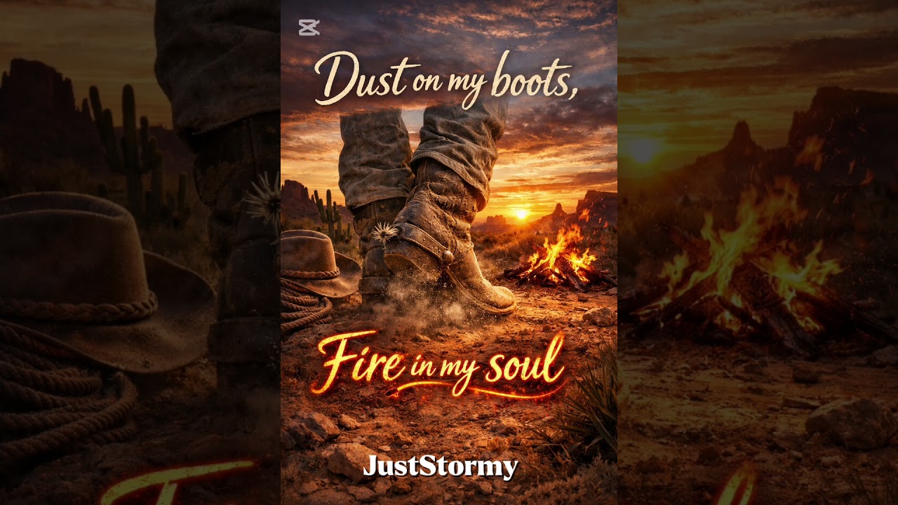 Dust on my boots, Fire in my soul- JustSTORMY (Country song)