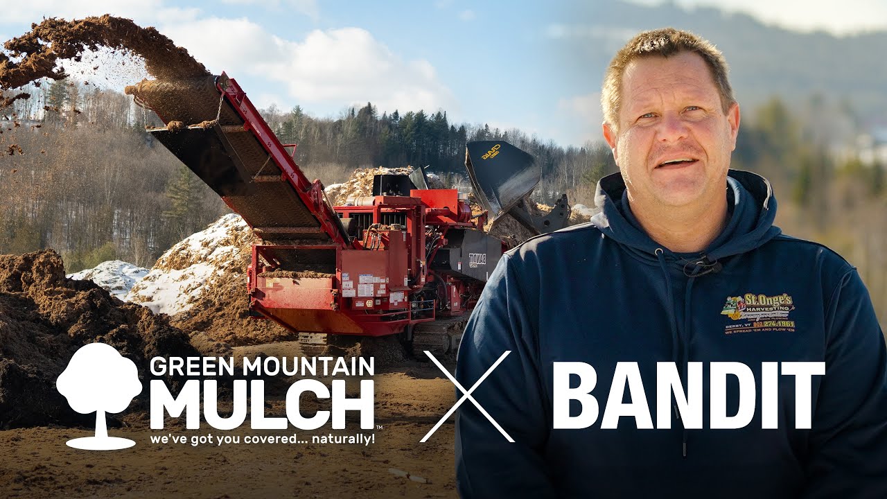 BANDIT & Green Mountain Mulch: 6420 Hammermill Grinder Takes Production to the NEXT LEVEL!