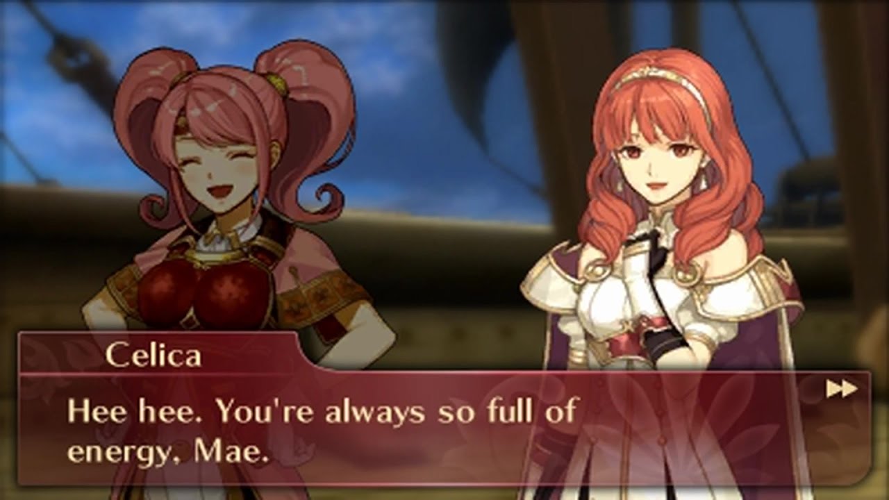 Fire Emblem Echoes: Shadows of Valentia - Mae & Celica Support Conversations
