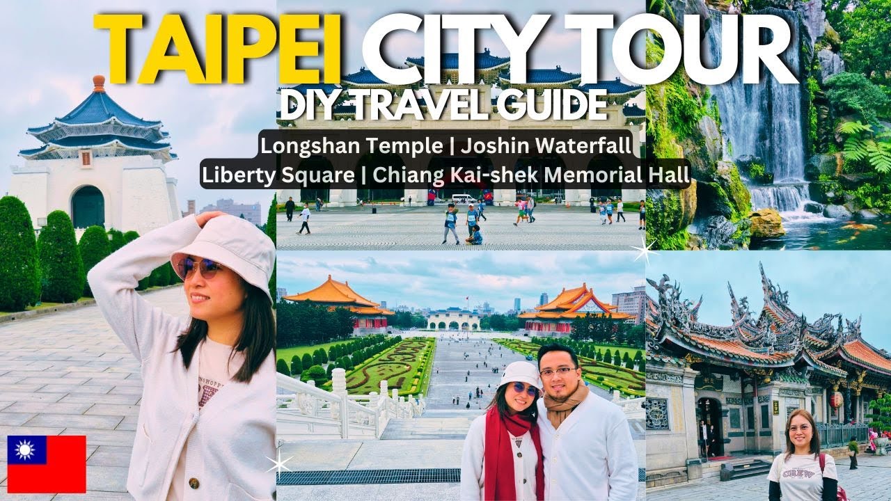🇹🇼 TAIPEI VLOG: Chiang Kai-shek Memorial Hall & Longshan Temple | Daphne Barcelona