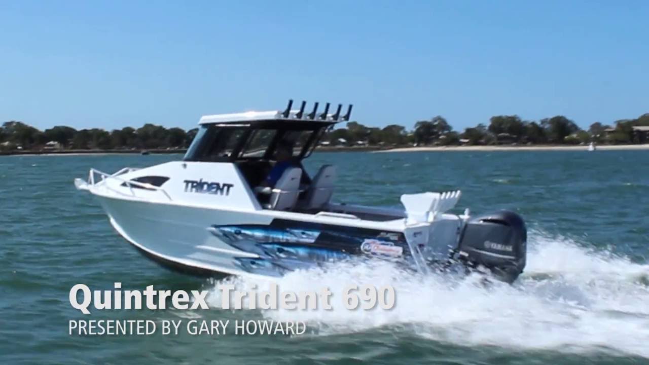 Quintrex Trident 690 + Yamaha F225HP 4-Stroke boat review | Brisbane Yamaha