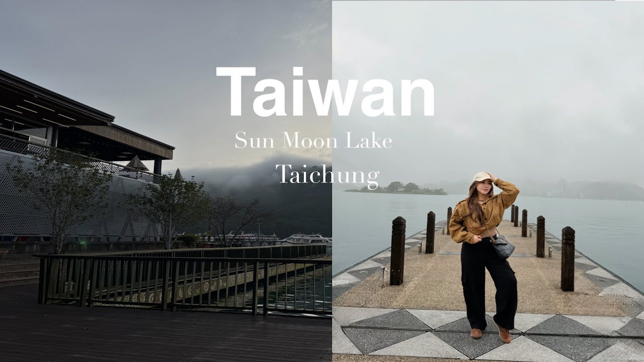 TAIWAN🇹🇼TRAVEL VLOG: Sun Moon Lake & Taichung Highlights!