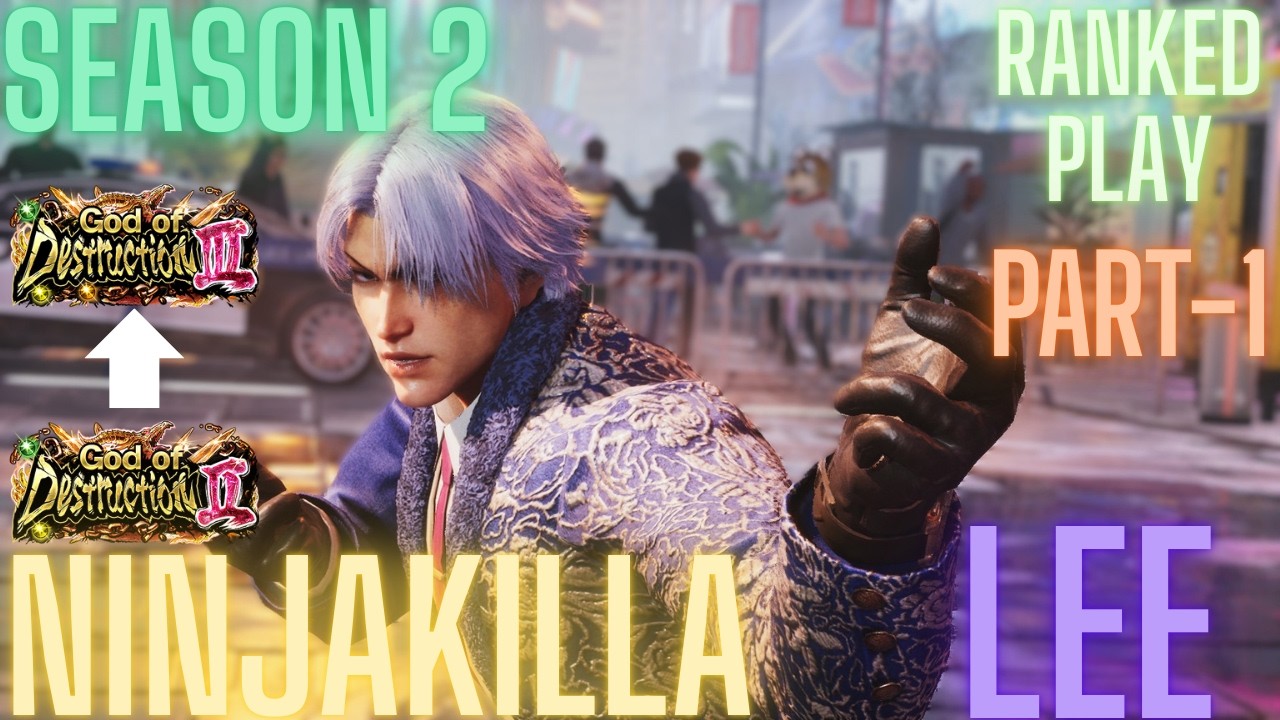Tekken 8 | NinjaKilla (Lee) God 2 To God 3 Part-1 Ranked Play