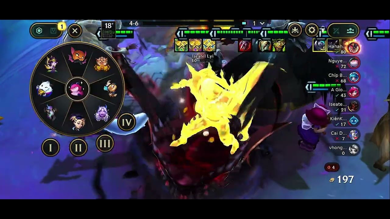 Nghẹo Thủ | Ixtal cực mãn nhãn khi đã lên lv10 ở mốc 4.4 #tft #lol 