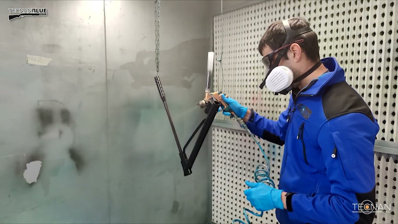 Tecnan Blue - Step-by-Step Professional Recovery and Protection of Firearms with Spray Gun