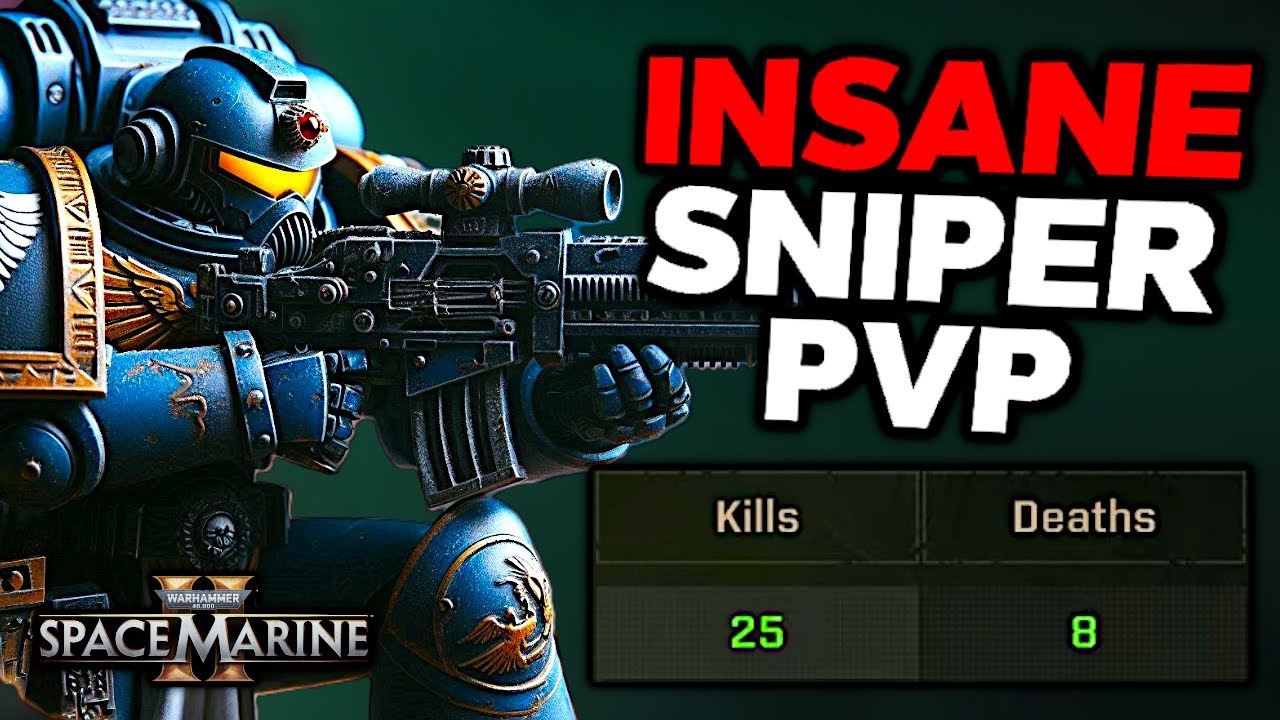 25 KILL SNIPER CARRY in Space Marine 2 PvP