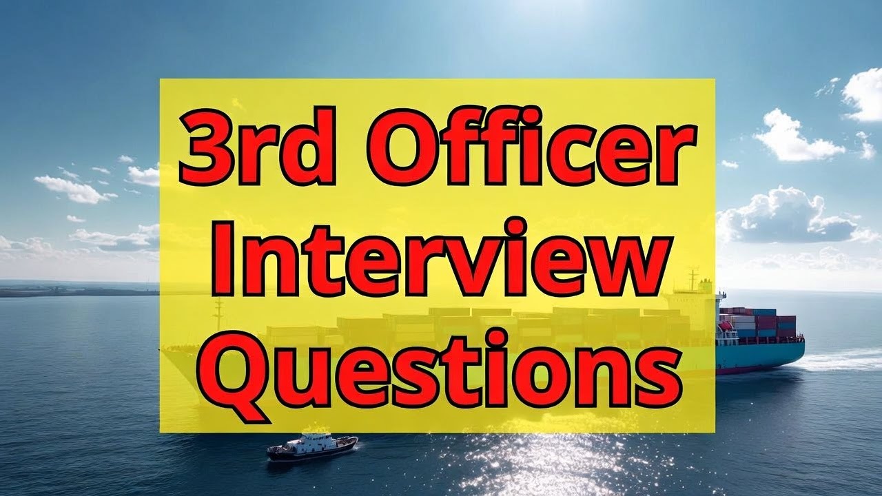 3rd Officer interview questions | 22 Questions 