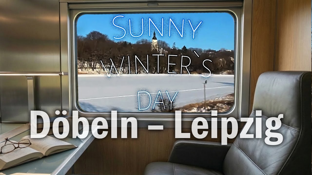 Döbeln – Leipzig | RB110 | Train Window POV | 4k