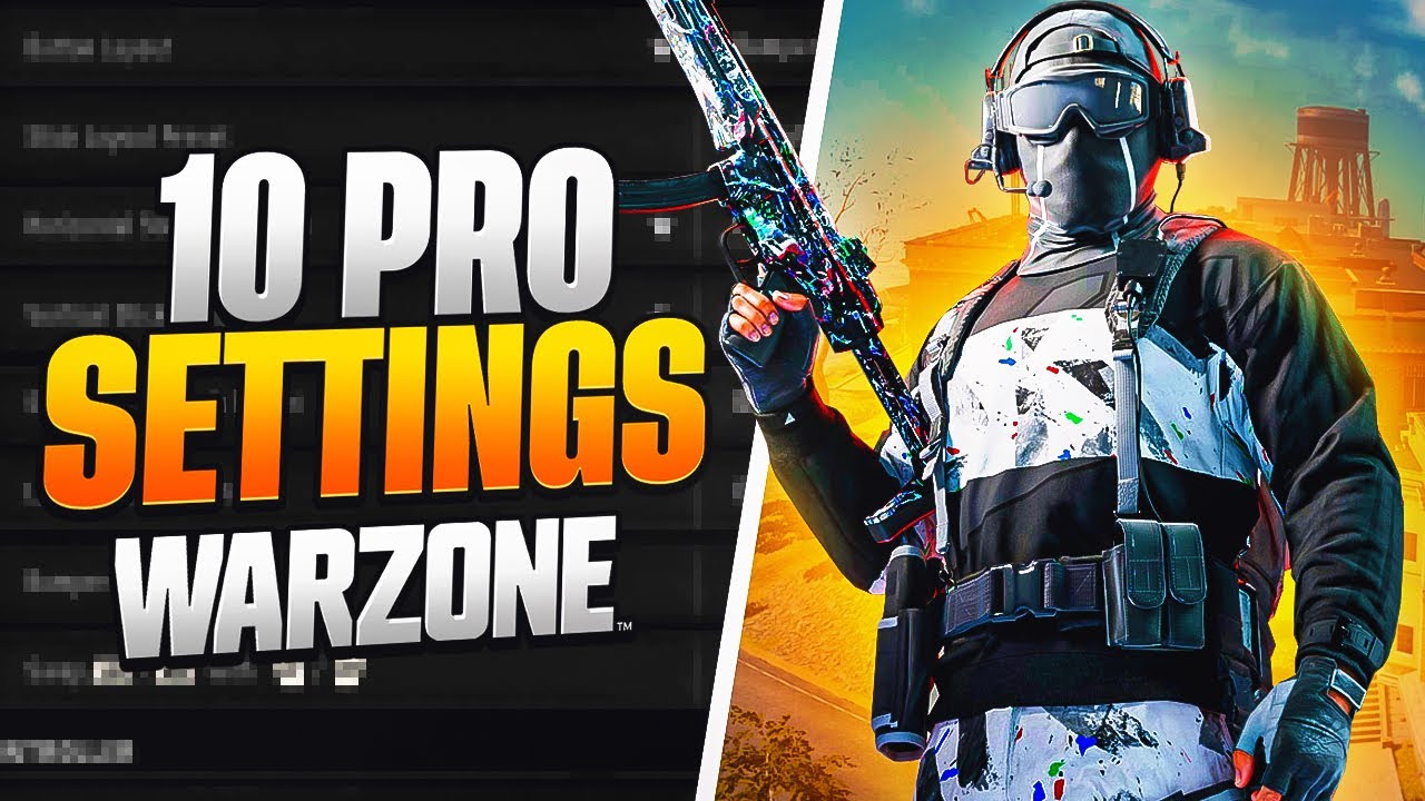 *10 SETTINGS* that EVERY PRO PLAYER Uses in WARZONE!