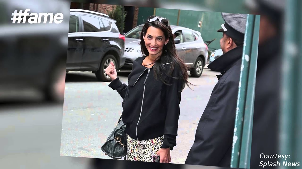 #fame hollywood -​​ George Clooney's Romantic Proposal To Amal