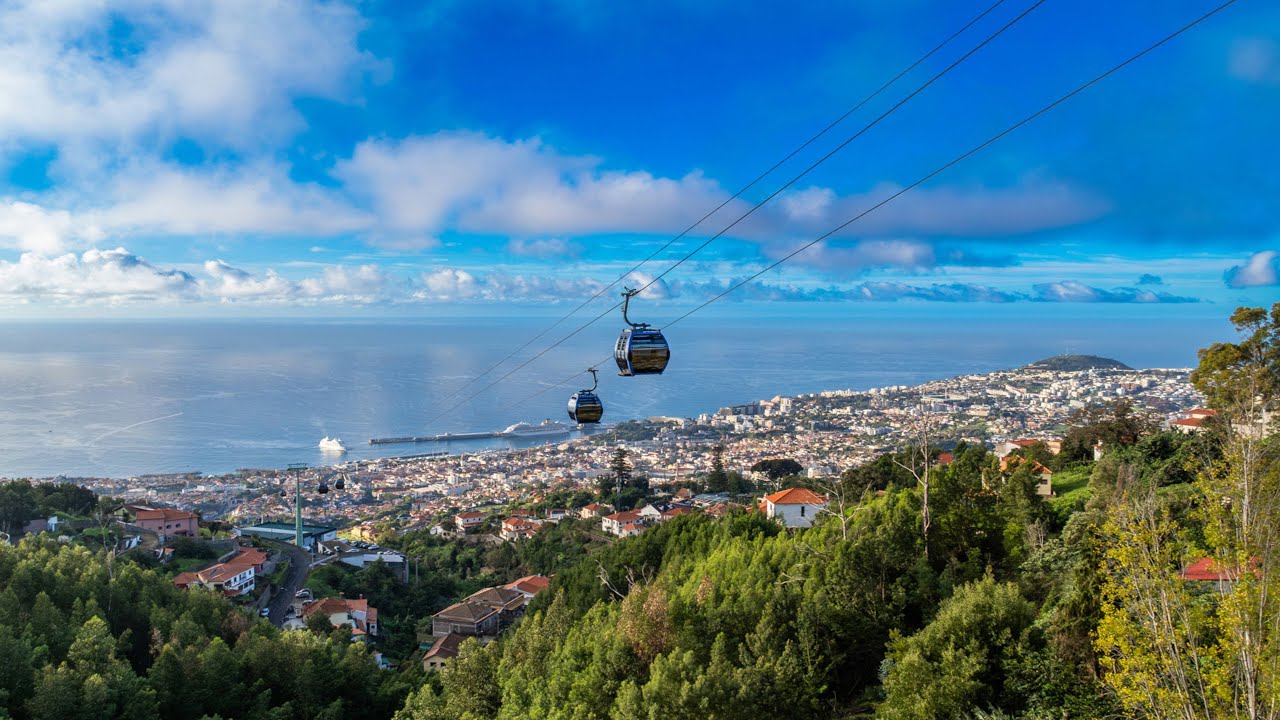 Teleférico Funchal Cable Car Madeira Bajada