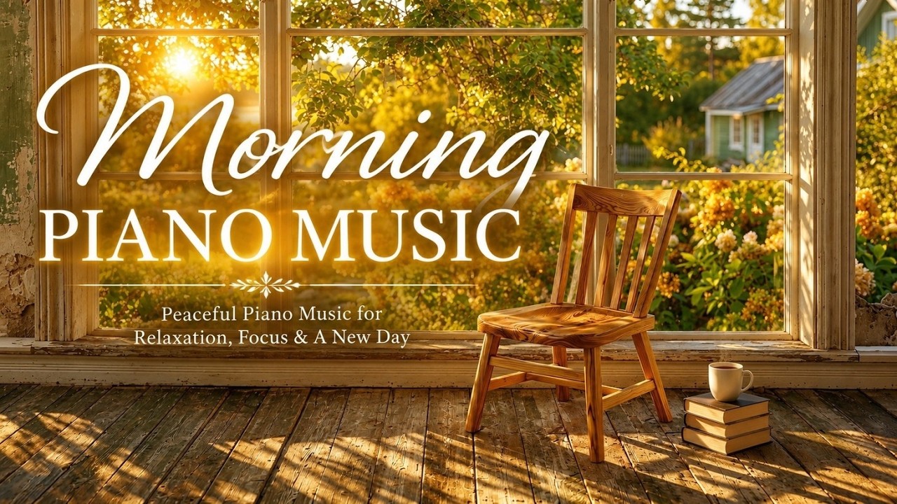 Morning Piano Music For Positive Energy - Happy Sunrise Piano To Start Your Day With Happiness