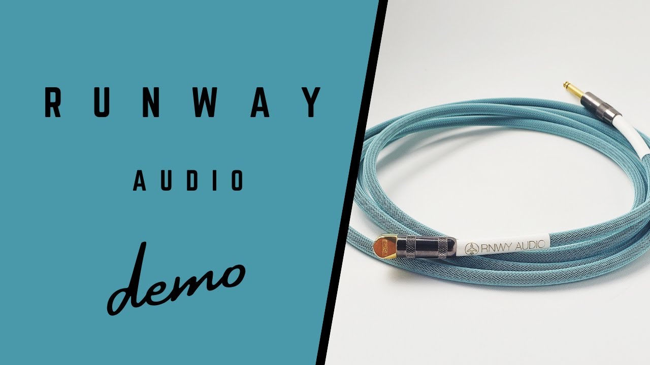 Runway Audio Instrument Cable Demo