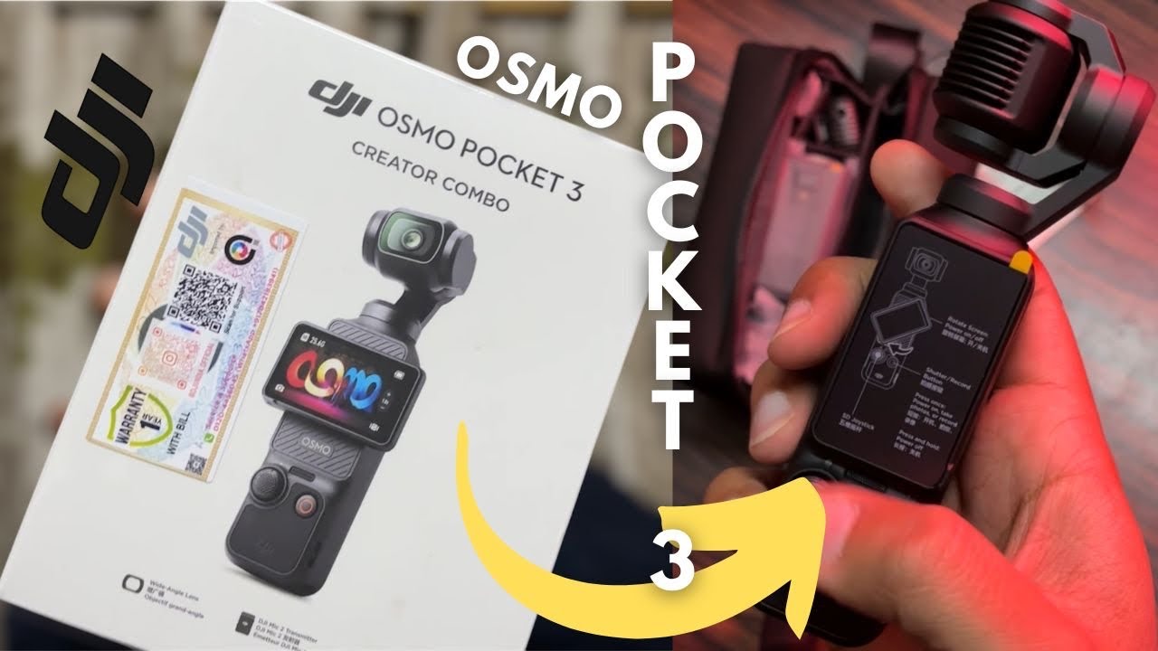 UNBOXING DJI OSMO POCKET 3 & MY FIRST VLOG🔥