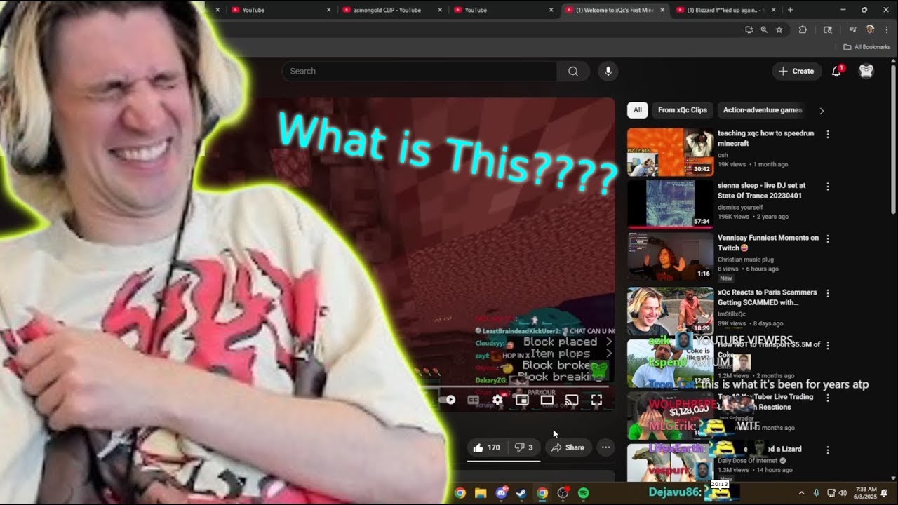 xQc Finds Out About His Editor's Bad Editing. (FULL VOD).