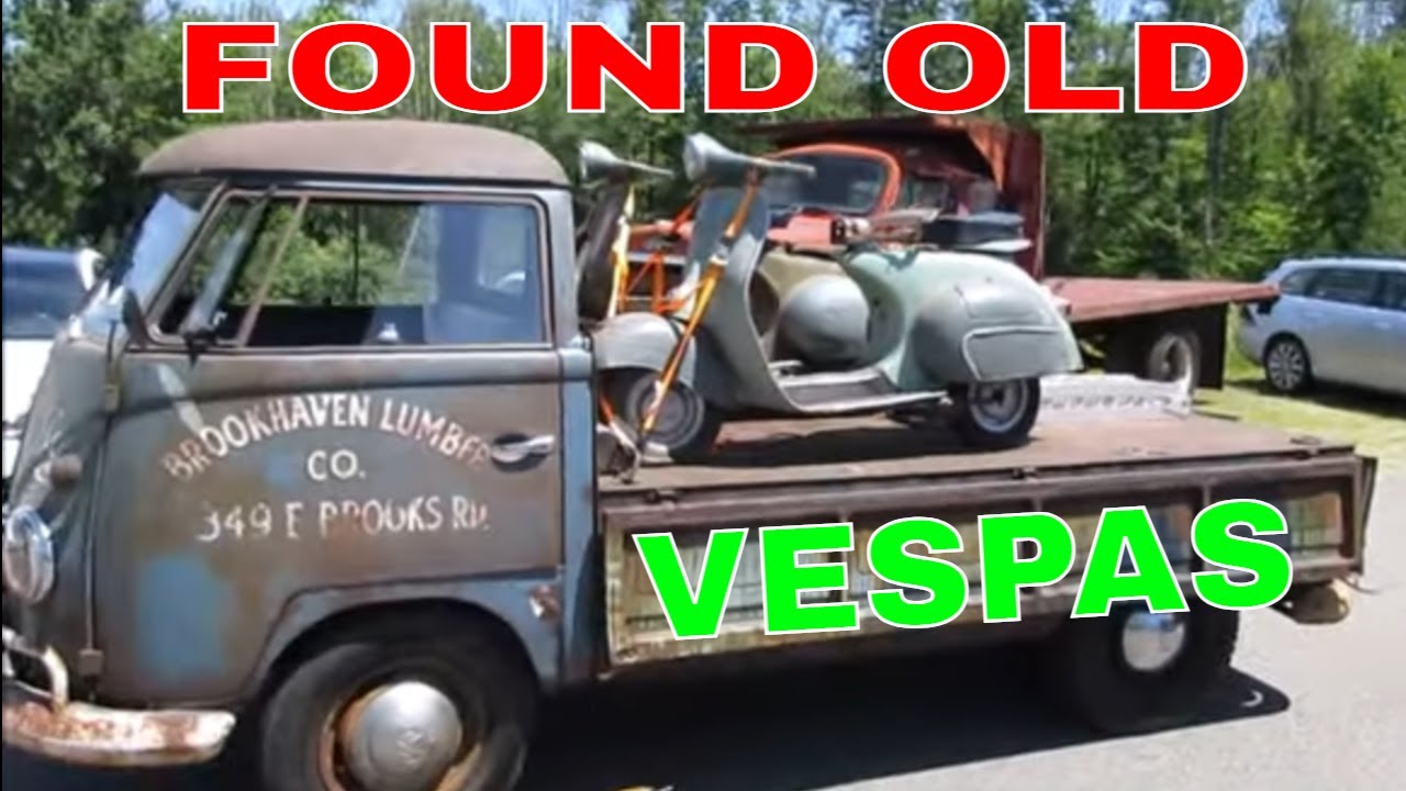 WILL IT RUN? 1964 Vespa VBB 150