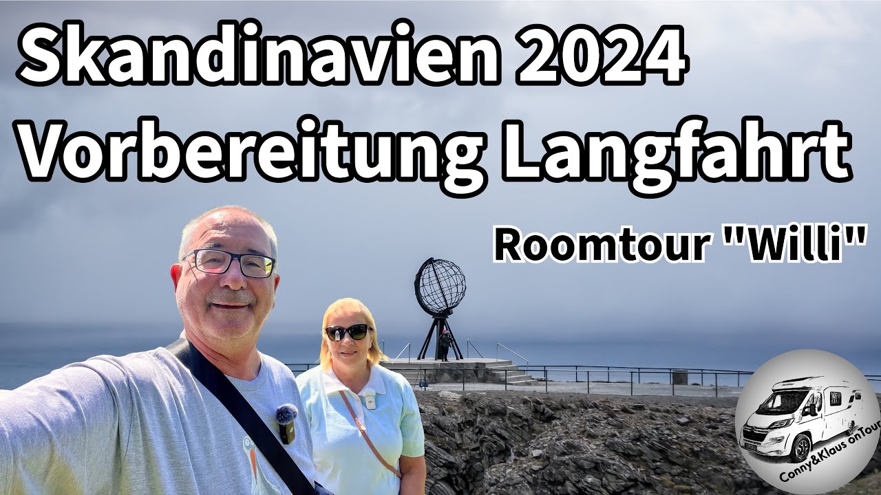 Skandinavien 2024, 3 Monate, Langfahrt Wohnmobil, Vorbereitungen, erste und einzige Roomtour 