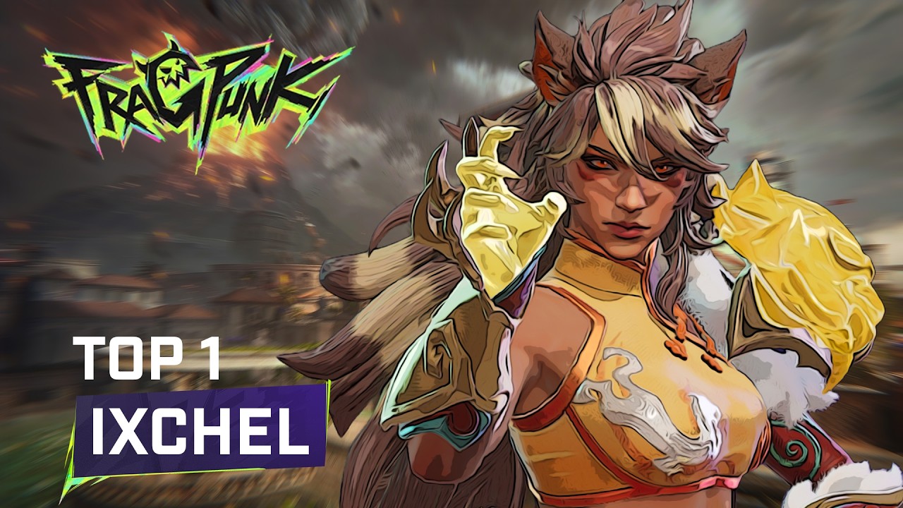 TOP #1 GLOBAL IXCHEL ! Lunader - FRAGPUNK PRO GAMEPLAY