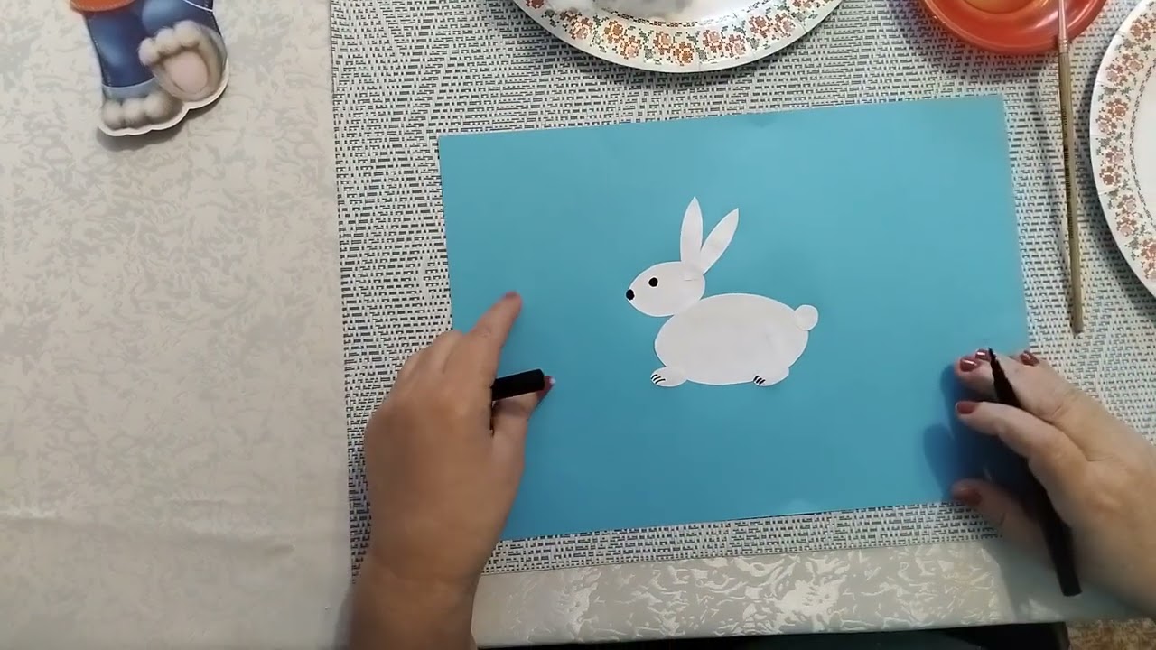 Заняття з художньо-продуктивної діяльності (аплікація).Тема: