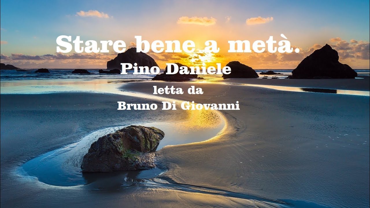 Stare bene a metà. Pino Daniele