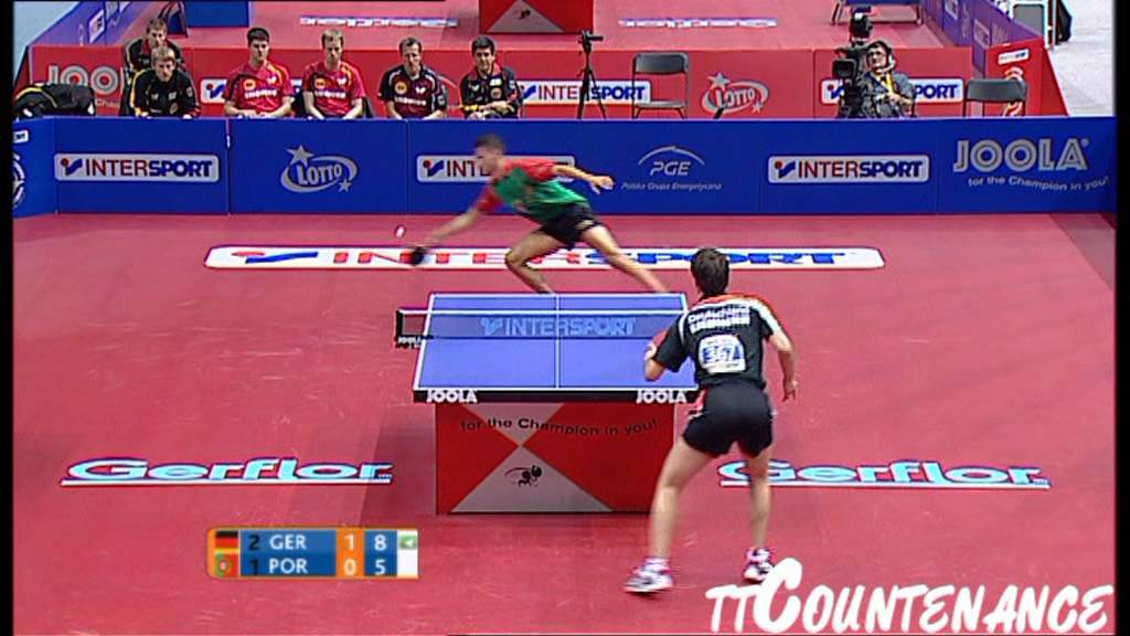European Championships: Timo Boll-Tiago Apolonia