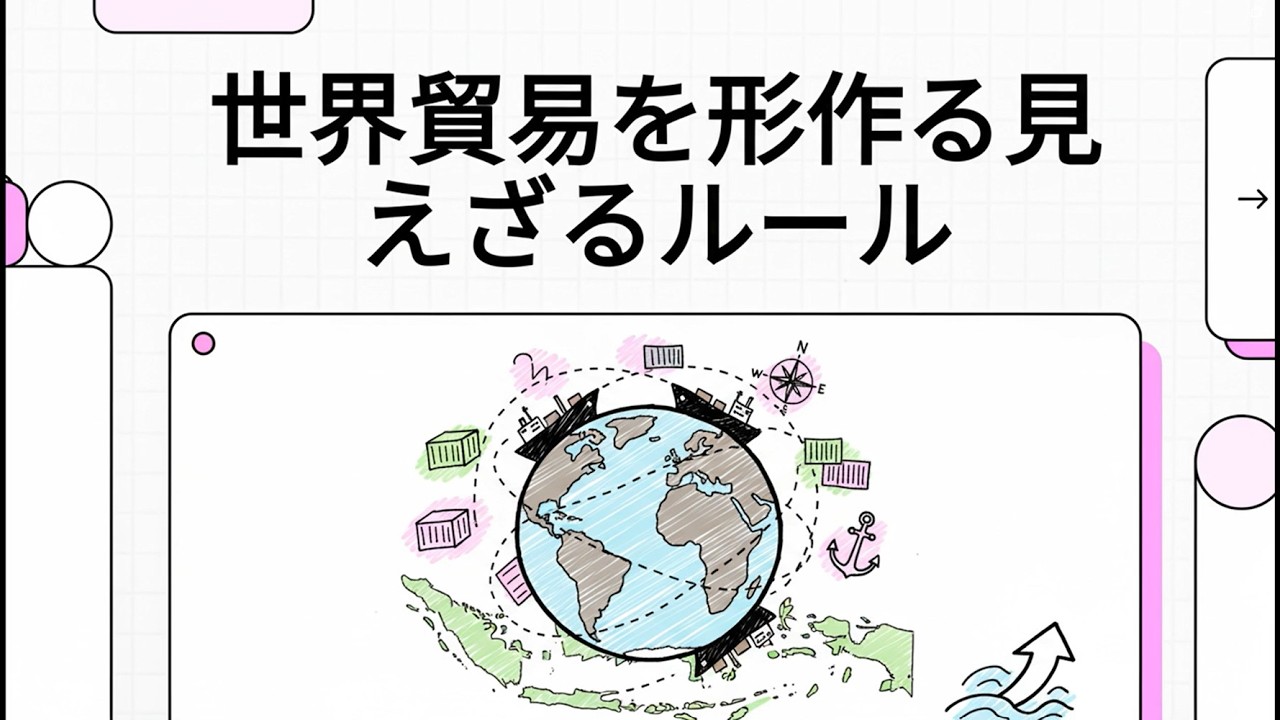 世界貿易を形作る見えざるルール