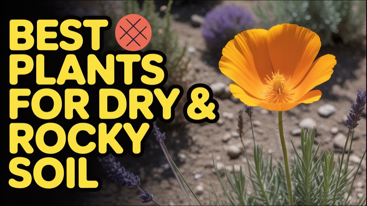 Best Drought Tolerant Plants for Dry and Rocky Soil