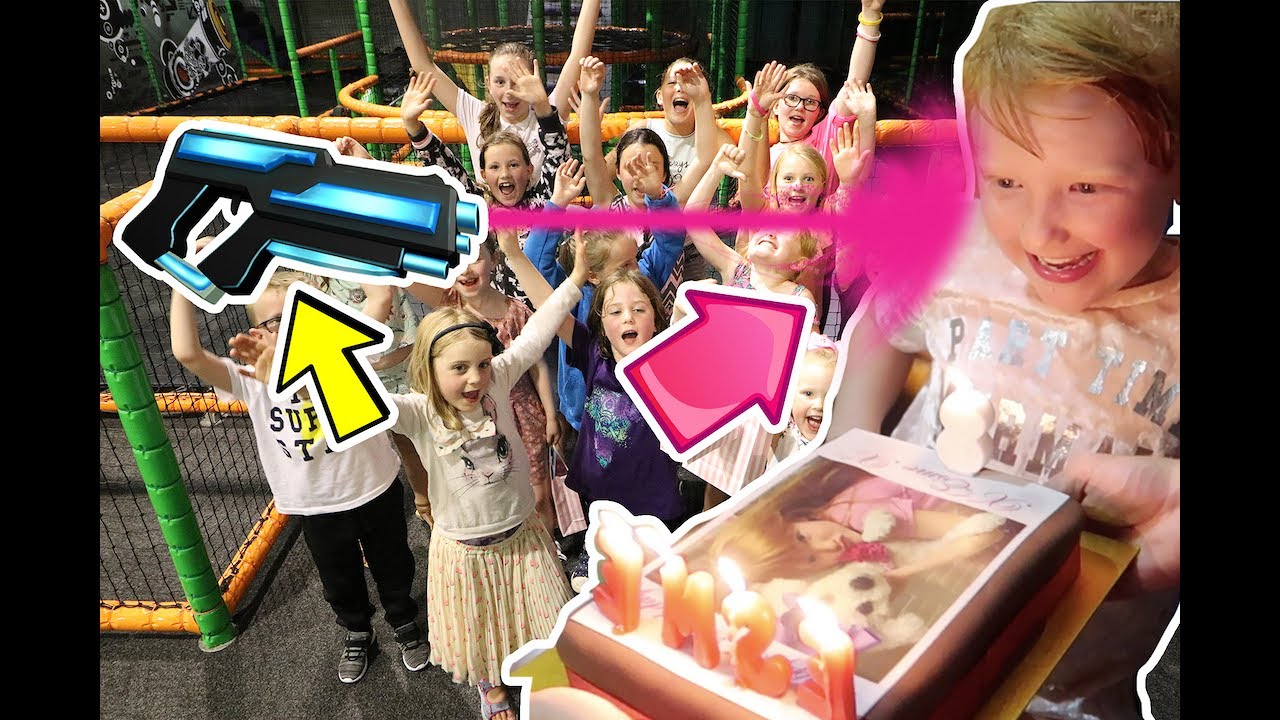 ESMÉS LASER TAG BIRTHDAY PARTY!!