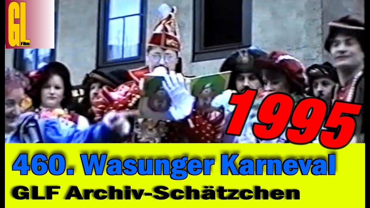 Karneval Wasungen 1995 Umzug und altes Paradies