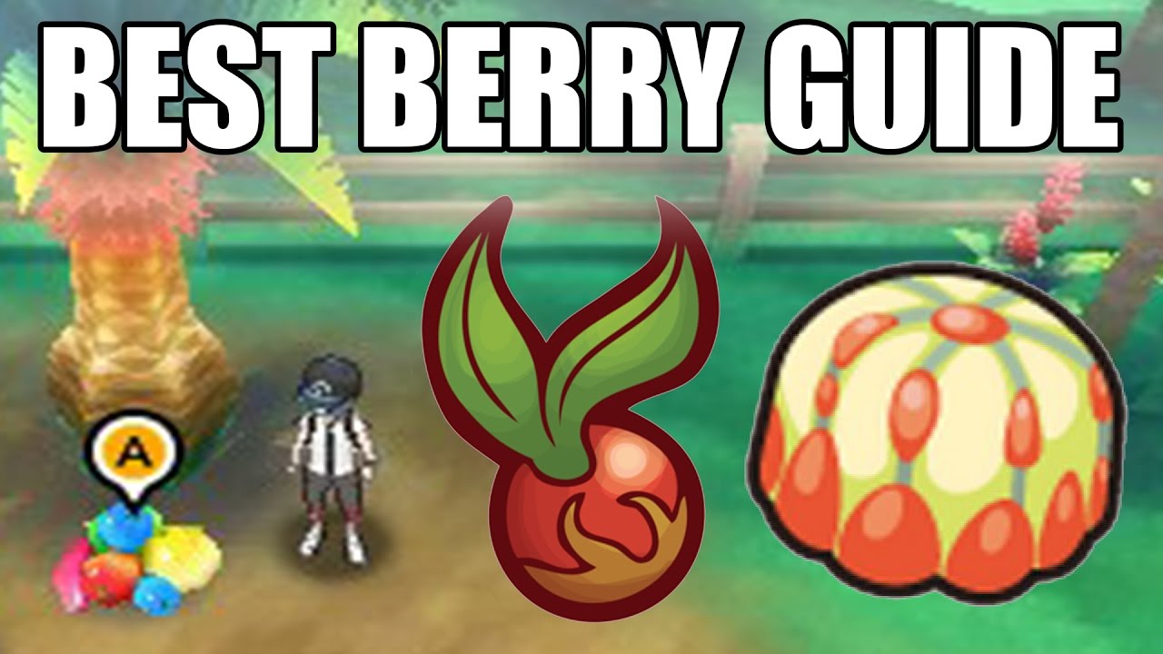 EASY IN DEPTH BERRY GUIDE FOR POKEMON SUN AND MOON!