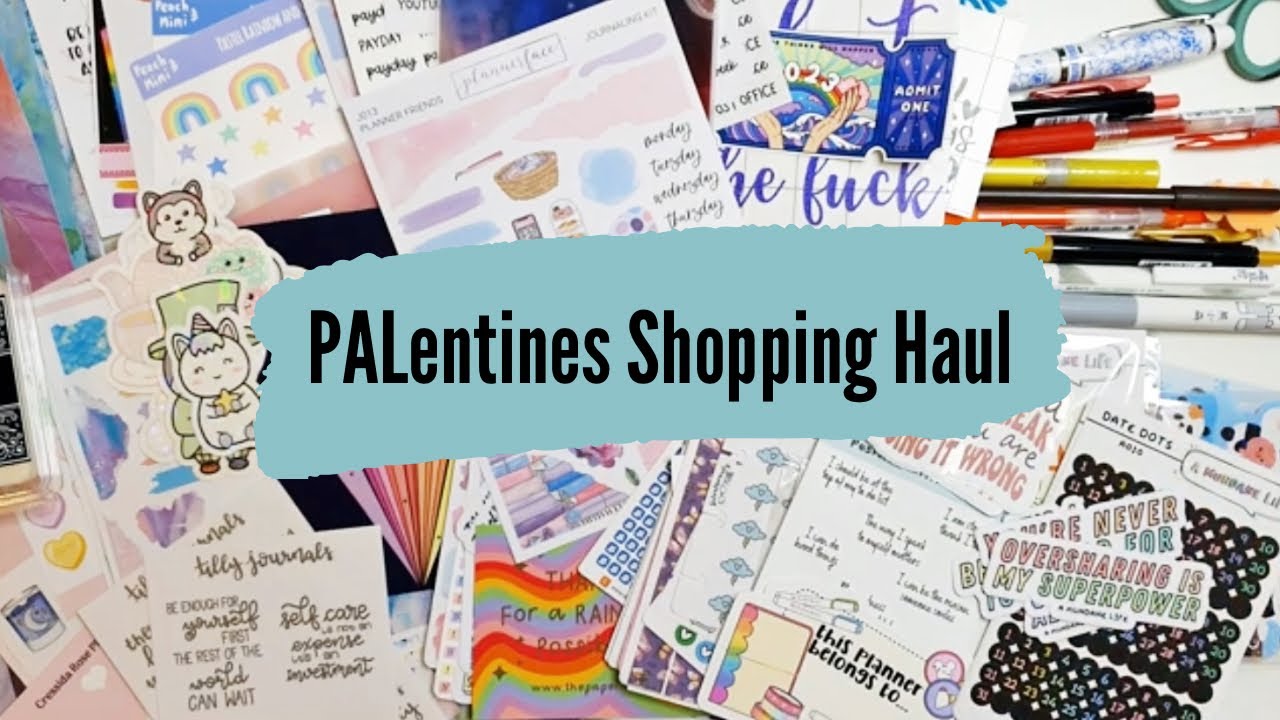 PALentines Planner Haul - Stickers for days!