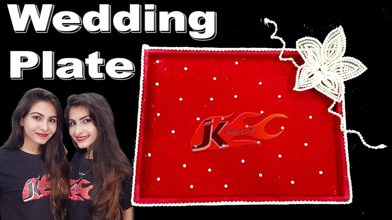 DIY Wedding  Shagun Plate | JK Wedding Craft 162
