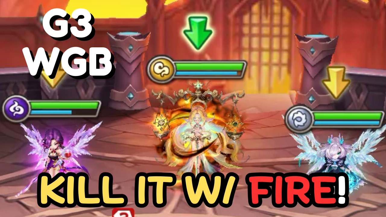 G3 WGB : K&bull;Y&bull;U - How To Counter These Sylvia Driana Iris META Defenses - Summoners War