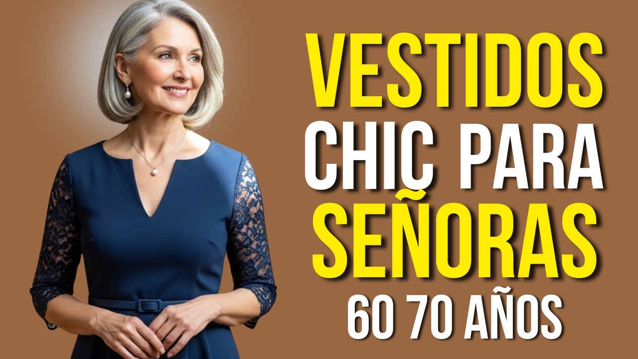 5 vestidos que hacen que una mujer de 60 se vea m&aacute;s joven y elegante